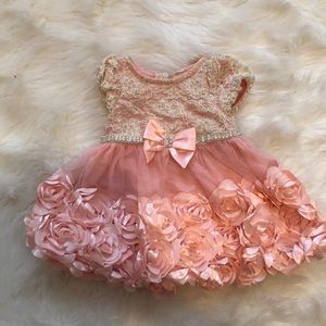 Little Baby Peach Dress!